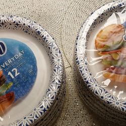 10pk Of 12 Everyday Paper Plates