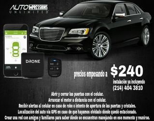 Enciende con tu teléfono con la aplicación drone mobile gps incluido