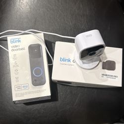 Blink 3 Camera Bundle Amazon Alexa Security Save To USB