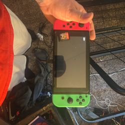 Nintendo switch with game