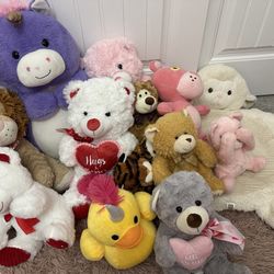 Mixed Cuddly Toy Lot