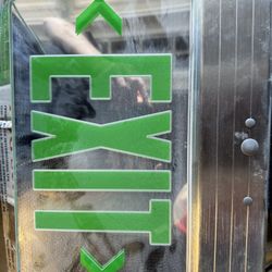 Reflective Exit Signs