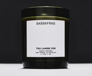tsu lange yor aromatic candle sassafras 100g