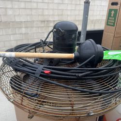 Fan W Misters And Pump 