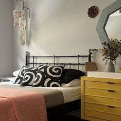 Farmhouse Queen Size Bed Frame