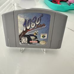 1080 Degrees Snowboarding N64 Nintendo 64 Tested, Working, and Authentic!