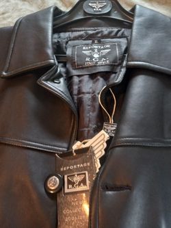 Two Brand New Black Medium Size Men's Wear Jacket Kind Of Leather