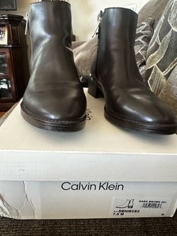 Calvin Klein Deniece2 Ankle Boots Size 7.5