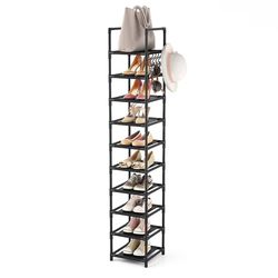 LANTEFUL Tall Narrow Shoe Rack 