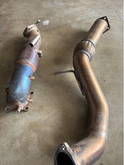 PRL down and front pipe