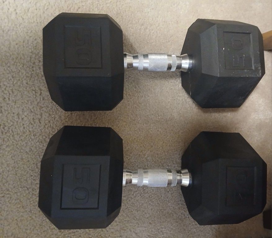 50lb Dumbbells