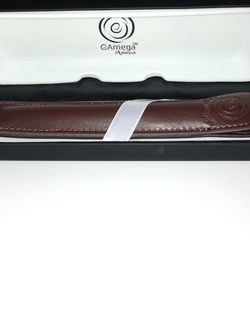 EAmega AMwand, multipurpose energy healing and balance tool, leather holder/case