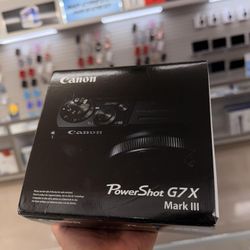 Canon Power Shot G7x Mark III 