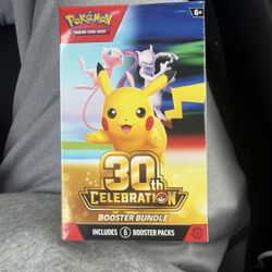 Pokemon 30th Anniversary Booster Bundle 