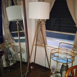 Brass Floor Lamp 