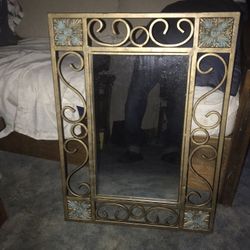 Lnew Very Nice Metal Frame Mirror Only $30 Firm