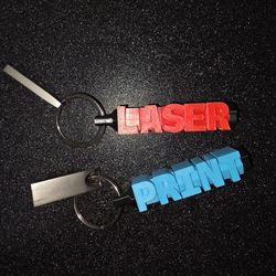 Custom Letters Modular Keychain