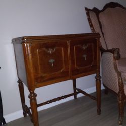 Antique Sewing Table 