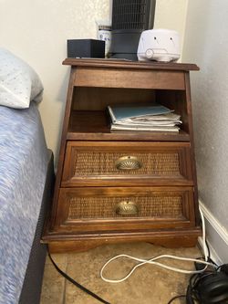 Real Wood Nightstand-ONLY $55