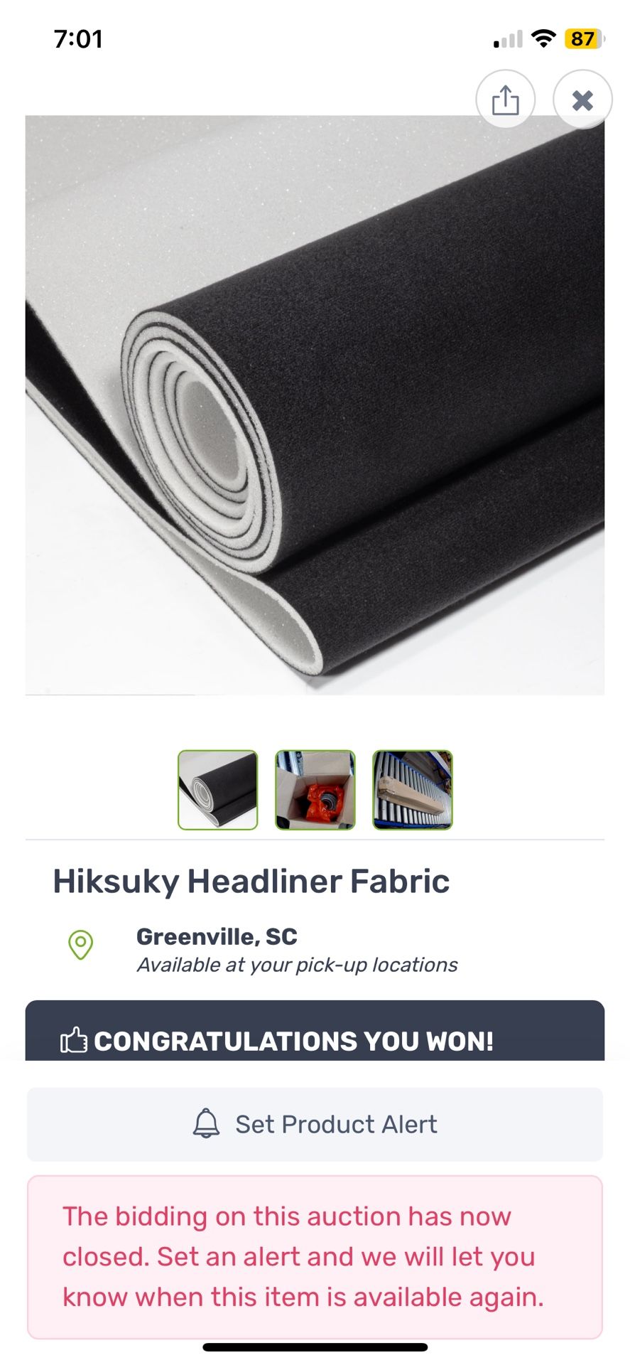 New Headliner