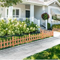 Garden Fence Pricket Fencing Border Set of 5 Products 11.5” H x 35.5” W
