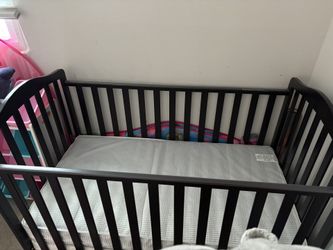 Dark Brown Crib