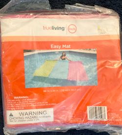 New pool float and 4 balls-$20 Fir,No Holds or Soam