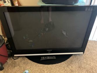 Samsung HPS4253X 42" Plasma TV with power cord, remote - $100