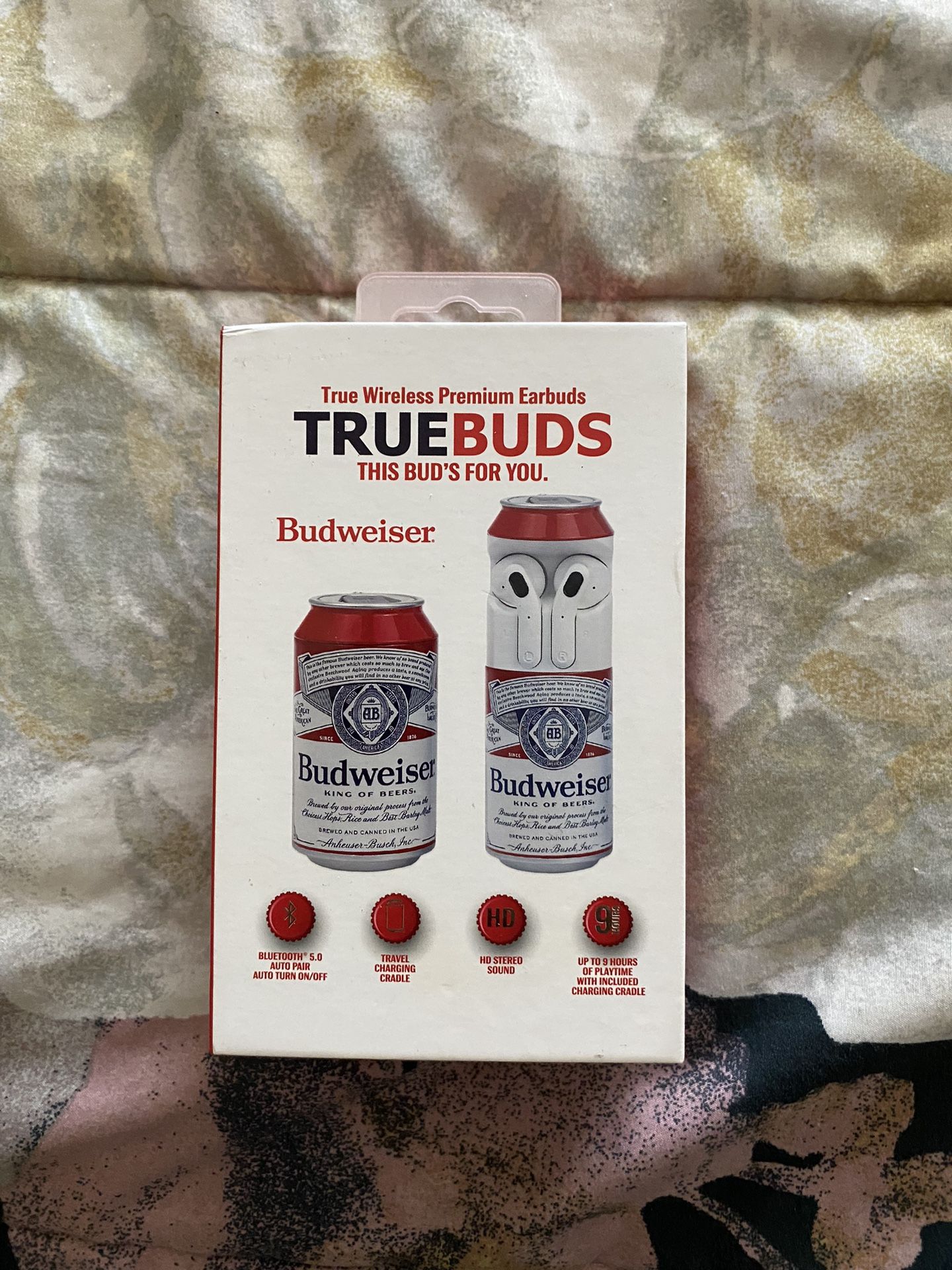 True Buds Budweiser, Jlab, Skull candy Budweiser 