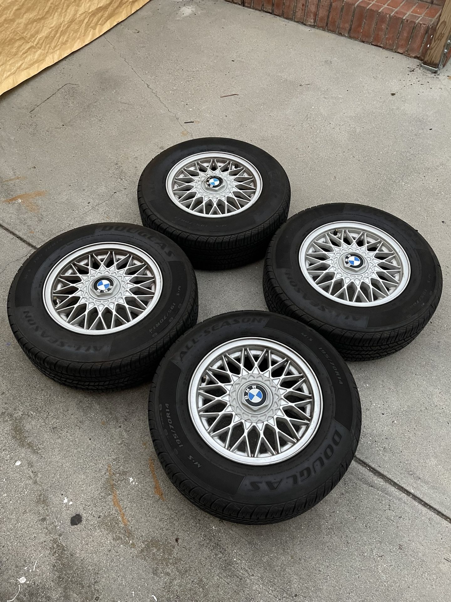 BMW e30 bbs Basketweaves 14 inch