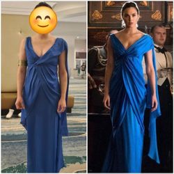 DC Wonder Woman Blue Dress