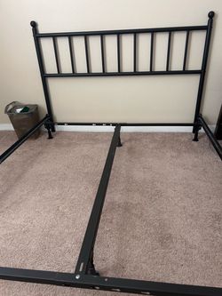 Free queen headboard and frame