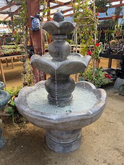 Concrete Water Fountain
