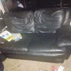 Leather Sofa And Loveseat 