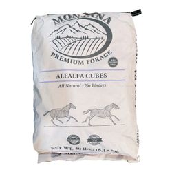 Montana Premium Forage Hay Cubes and Pellets