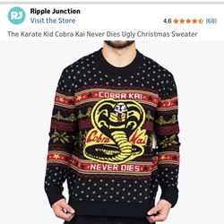 Cobra Kai Christmas Sweater