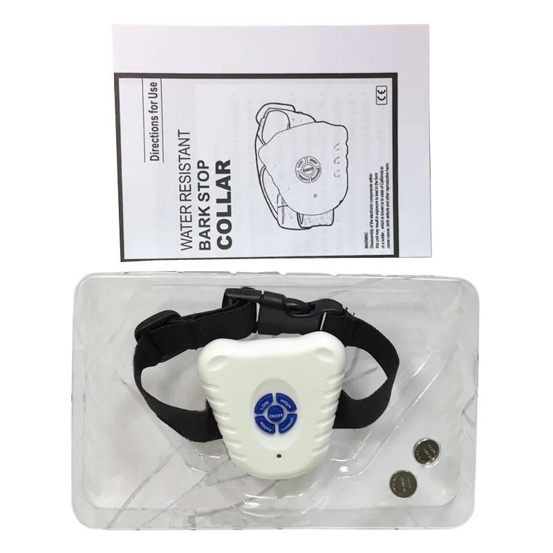 Pet Ultrasonic Bark Stop Device Environmentally Friendly Dog Training Device Dog Collar Manufacturer Supply Export https://a.aliex