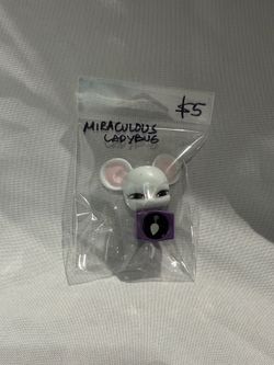 Miraculous Adventures Of Ladybug And Cat Noir Kwami - Mullo Mouse Ring & Figure