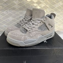 KAWS x Jordan 4 “Cool Grey” – R3ps – Size 4.5Y/6.5W
