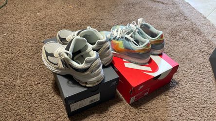 Nike Dunk Low And New Balance Kids Size 4Y