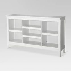 32" Carson Horizontal Bookcase with Adjustable Shelves White - Thresholdâ„¢