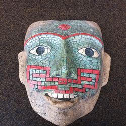 Wall Hanging Stone Mask