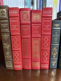 Franklin  and other Leatherbound books set