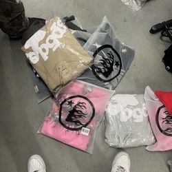Sp5der Hoodies, Denim Tear, Hellstar, Bape, Chrome Hearts, Clogne, Beanies, AirPods, Goyard