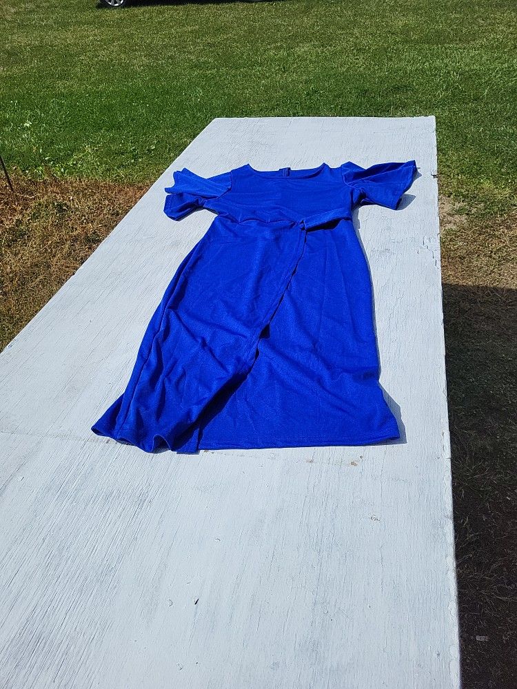 Royal Blue Dress