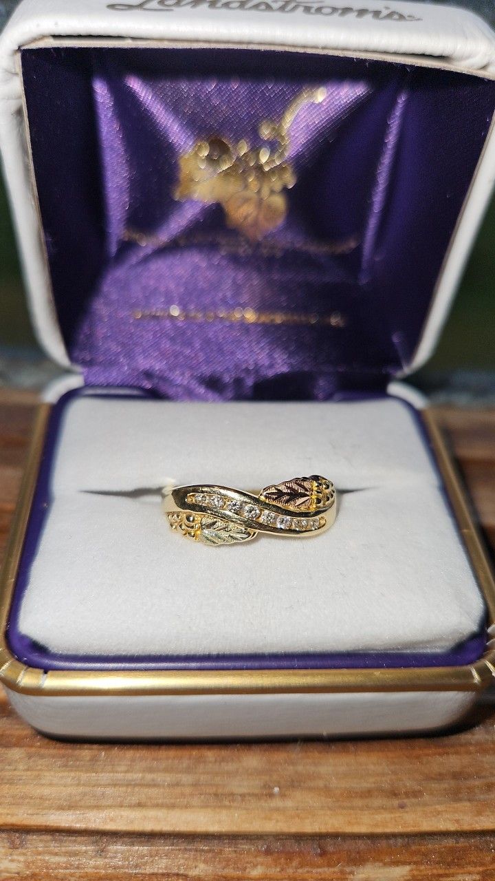 Gold Engagement Ring
