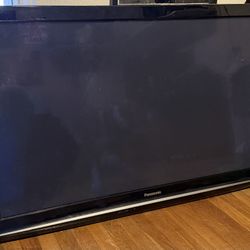 47’ Panasonic TV and Remote