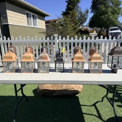 Porch sconces