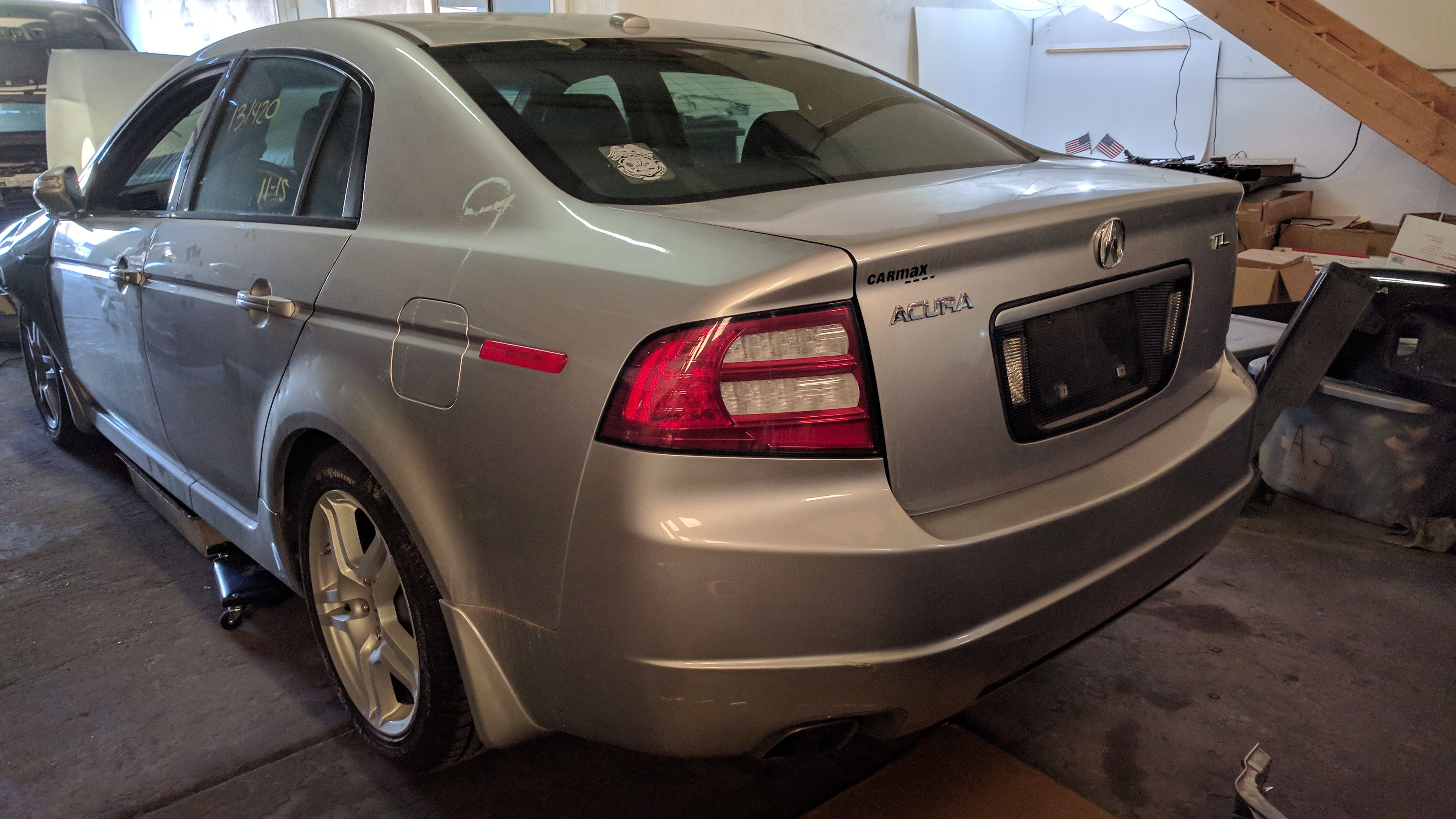 2004 2005 2006 2007 2008 Acura TL Silver for Parts. Parting Out