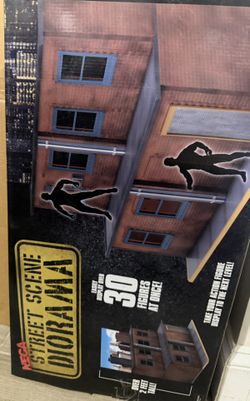 NECA Street Scene Diorama NEW